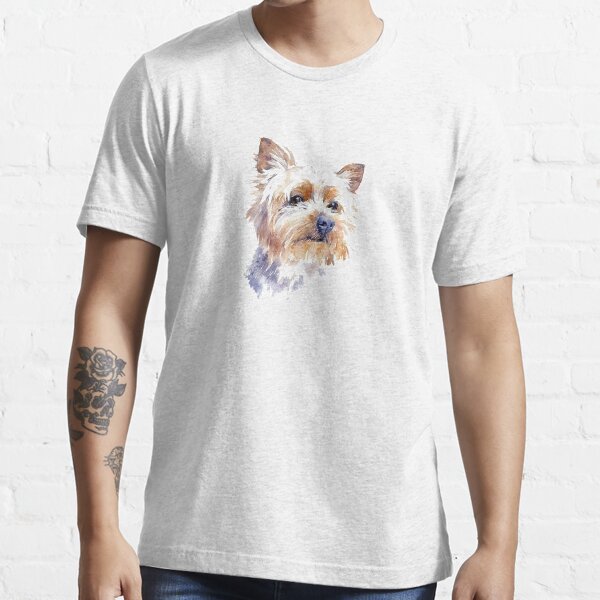 Item preview, Yorkshire Terrier Watercolor designed and sold by livpaigedesigns.
