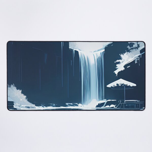Item preview, Serene Winter Waterfall designed and sold by Arkneer.