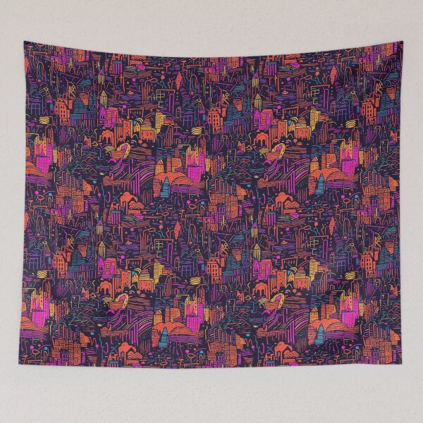 Item preview, Vibrant City designed and sold by DigiDidi.