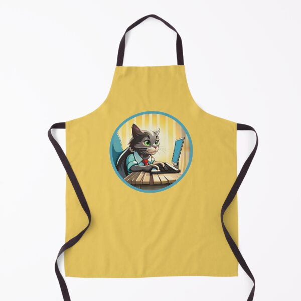 Item preview, programmer cat beep boop coding designed and sold by sadieillust.