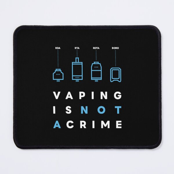 Item preview, Vaping is not a crime - Atty - black designed and sold by MinimalUniverse.