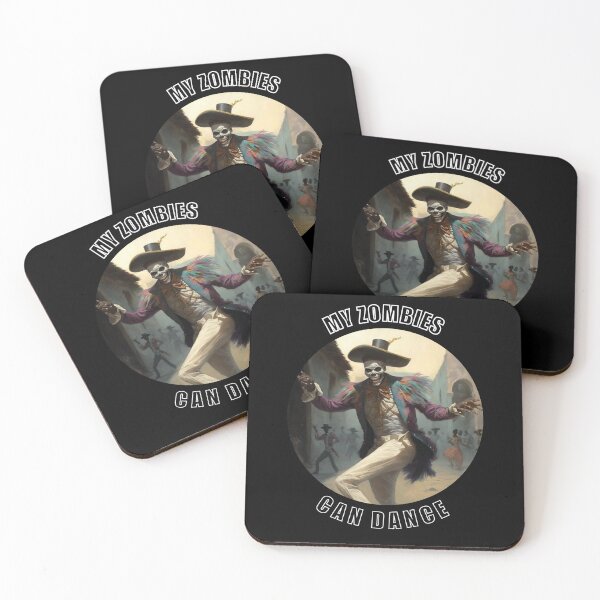 Item preview, Baron Samedi (Saturday) dancing in front of his people designed and sold by me-Midbar.