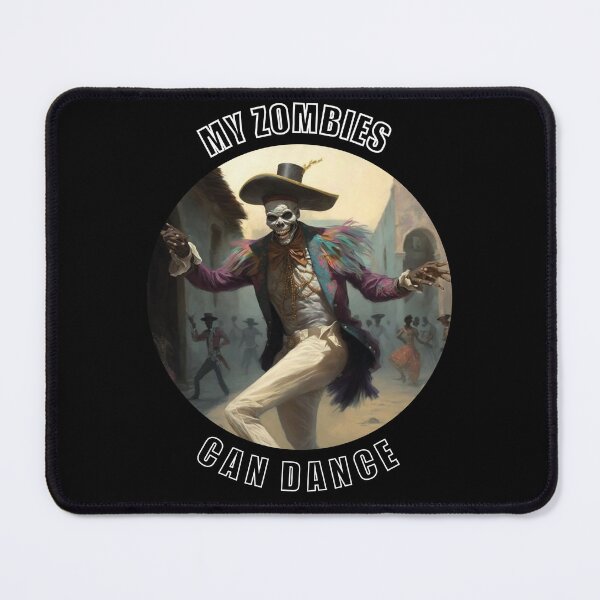 Item preview, Baron Samedi (Saturday) dancing in front of his people designed and sold by me-Midbar.