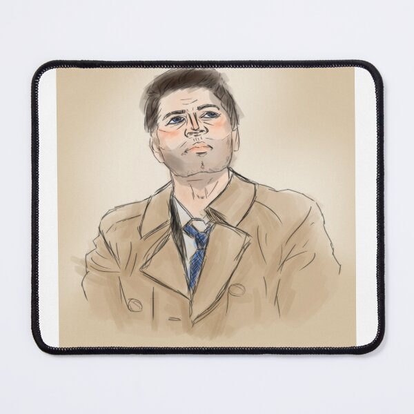 Item preview, Castiel sketch designed and sold by M-O-E-M.