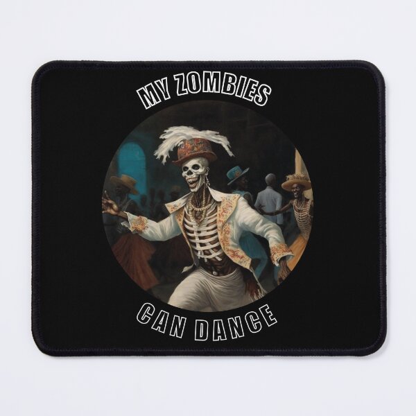 Item preview, Copy of Baron Samedi (Saturday) dancing in front of his people. My Zombies can dance designed and sold by me-Midbar.