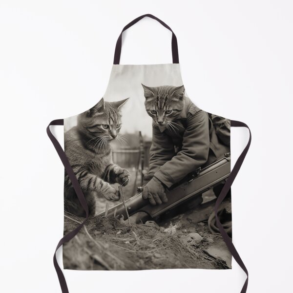 Item preview, Cats Helping Fight Germans designed and sold by JustinaLD.