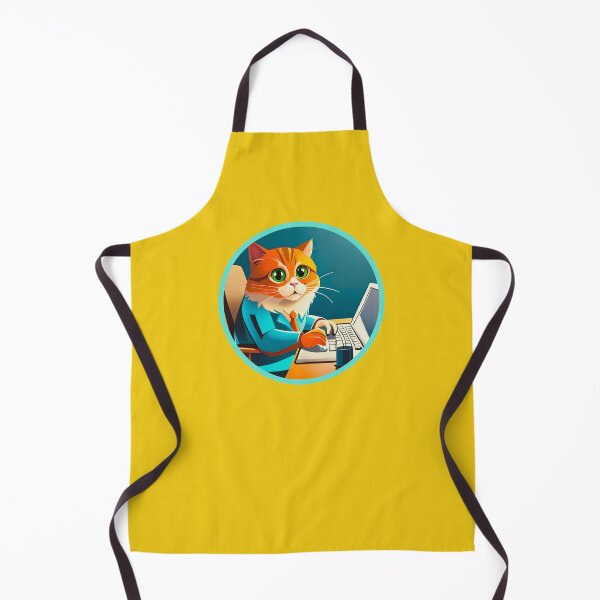Item preview, programmer cat beep boop coding designed and sold by sadieillust.