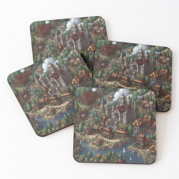 Item preview, Journey to the Pixelated Past: A Stunning RPG-Inspired Artwork designed and sold by RobotBadGuy0.