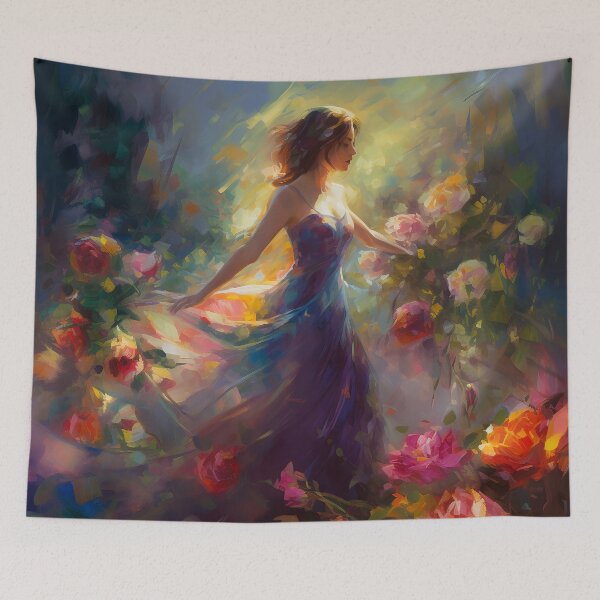 Item preview, Dancing in the Garden designed and sold by Red Witch Art.