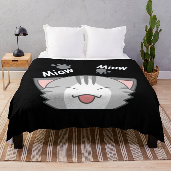 Item preview, Cute cat miaw designed and sold by TeePassion.