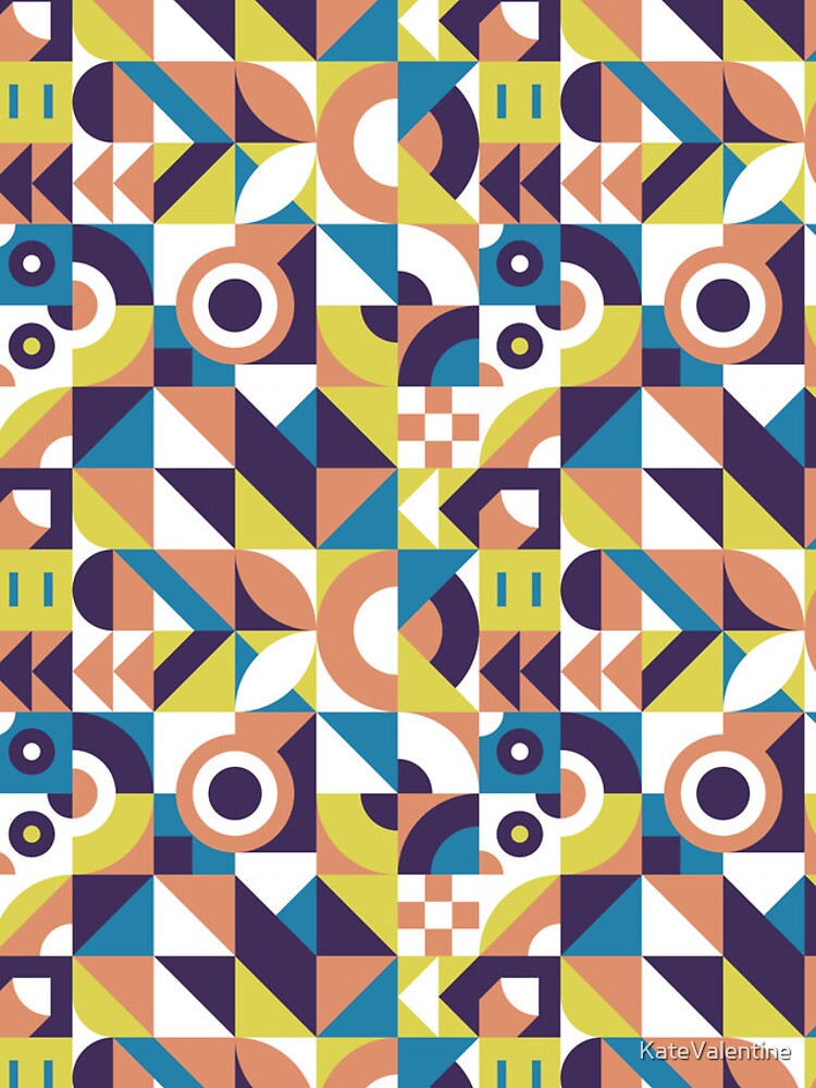 Thumbnail 5 of 5, iPhone Case, Geometric Abstract Fun -4 designed and sold by KateValentine.