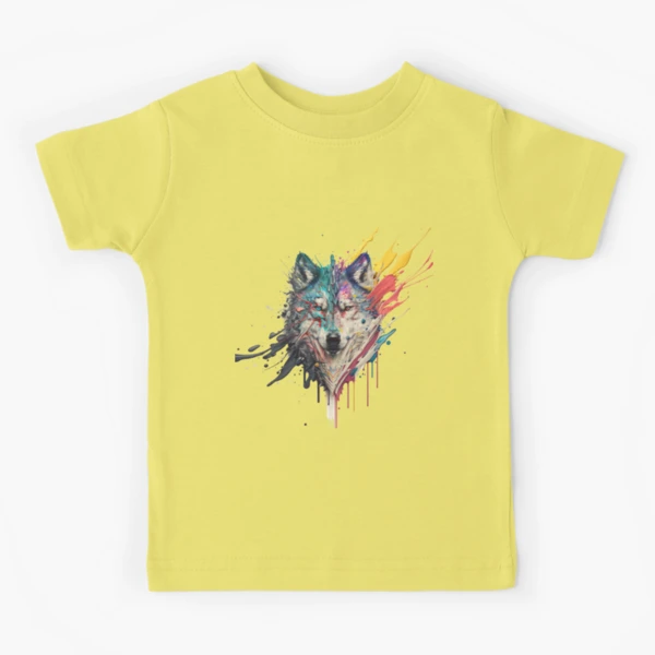 Premium Photo  Wolf Galaxy TShirt Art TShirt Design Shirt Print Splash art  style portrait poster