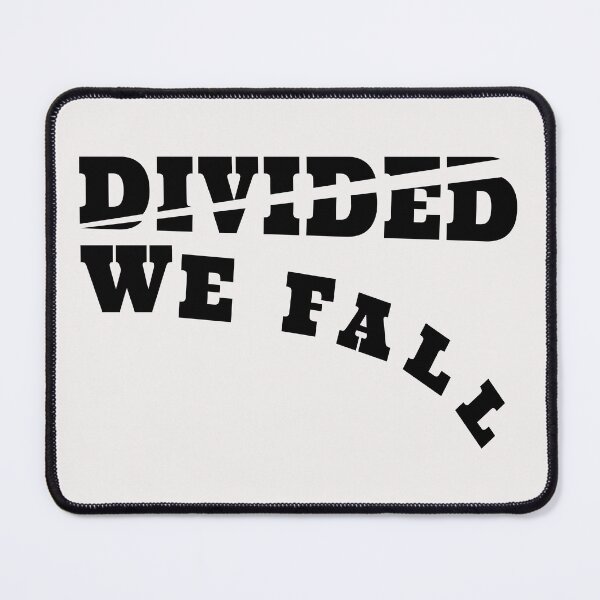 Item preview, Divided We Fall - Team Humanity designed and sold by Harlake.