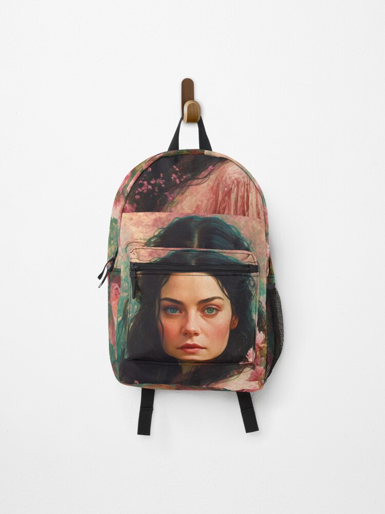 Thumbnail 1 of 3, Backpack, Spring Portrait designed and sold by HecateBast.