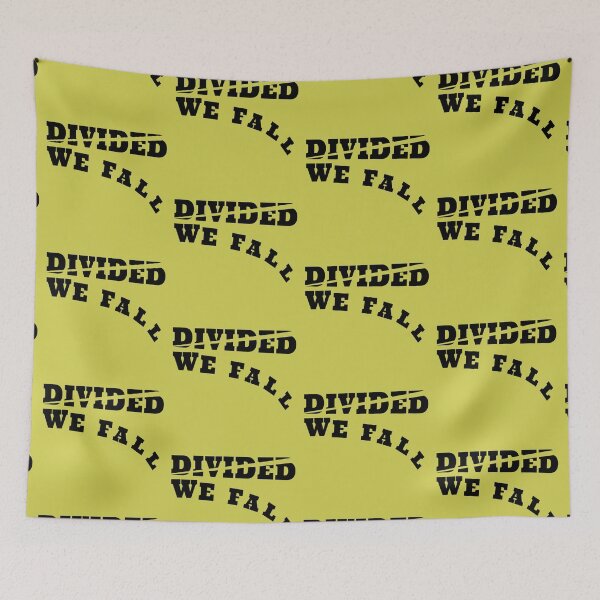 Item preview, Divided We Fall - Team Humanity designed and sold by Harlake.