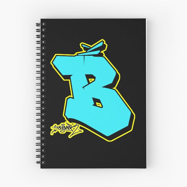 Item preview, BLUE LETTER B BY ESONE URBAN GRAFFITI STREET STYLE  designed and sold by GraffitiBomberZ.