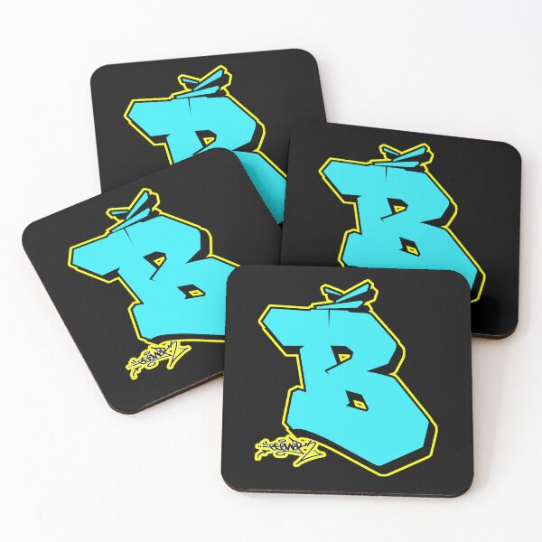 Item preview, BLUE LETTER B BY ESONE URBAN GRAFFITI STREET STYLE  designed and sold by GraffitiBomberZ.
