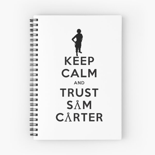 Item preview, Keep Calm and Trust Sam Carter designed and sold by XFchemist-Art.