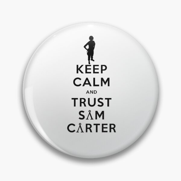 Item preview, Keep Calm and Trust Sam Carter designed and sold by XFchemist-Art.