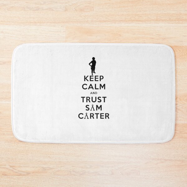 Item preview, Keep Calm and Trust Sam Carter designed and sold by XFchemist-Art.
