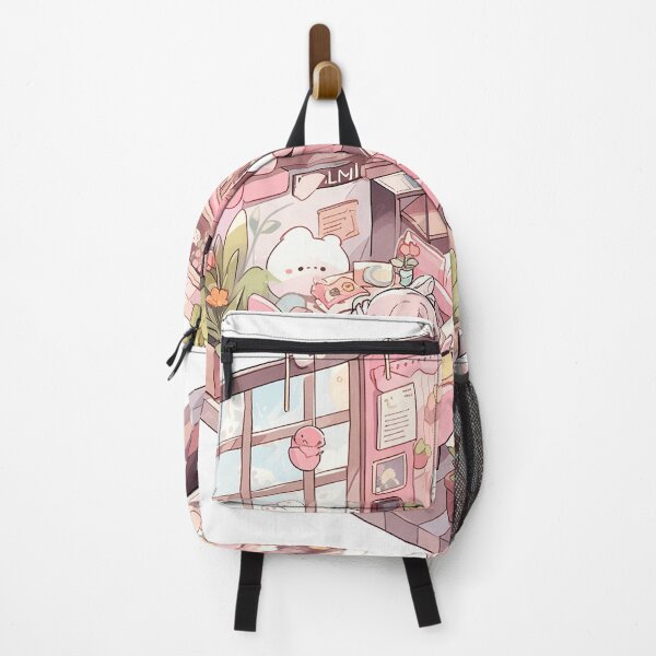 Item preview, Cute Fantasy Chibi Anime Cafe in Pastel designed and sold by HeartsandLines.