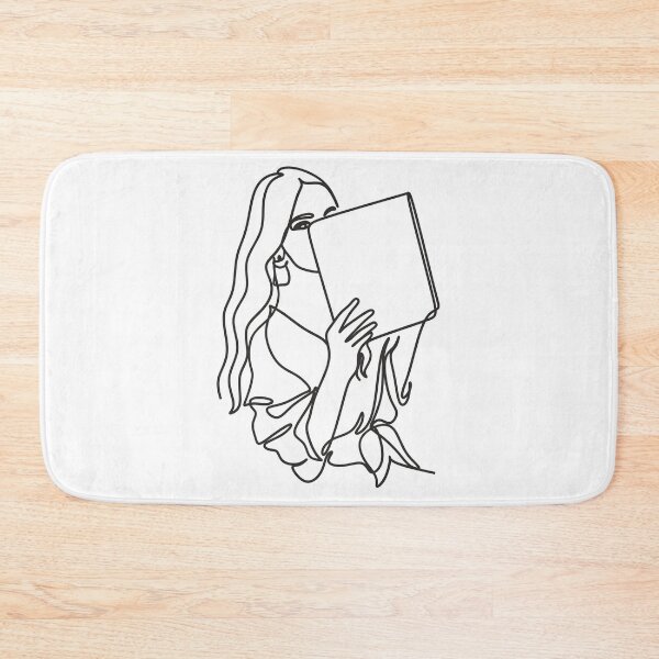 Item preview, Booklover lady designed and sold by IviBlack.