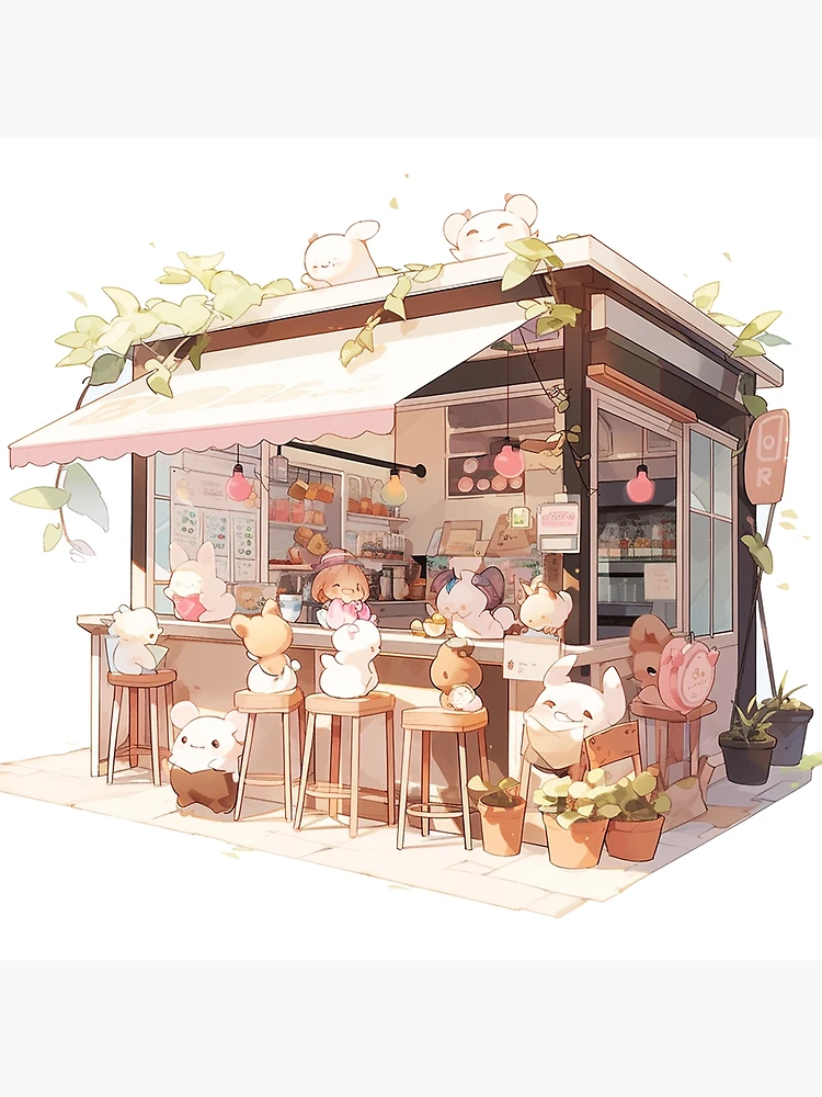 Coffee shop anime by VicciBlast on DeviantArt