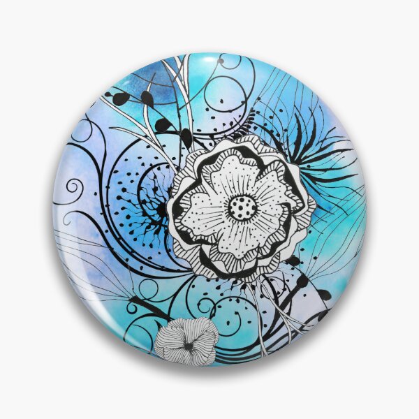 Item preview, Blue Floral Design designed and sold by TwistedGypsy.