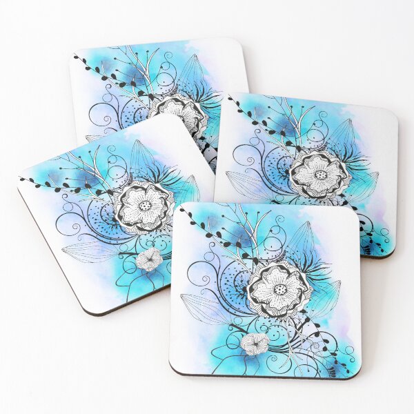 Item preview, Blue Floral Design designed and sold by TwistedGypsy.