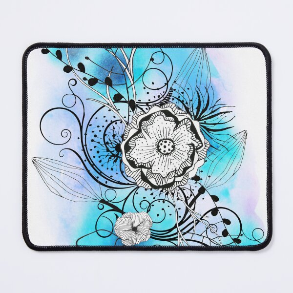 Item preview, Blue Floral Design designed and sold by TwistedGypsy.