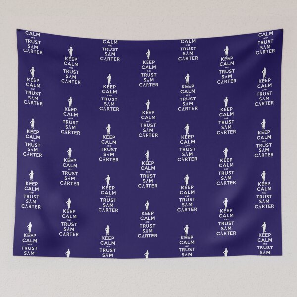 Item preview, Calm and Trust Sam Carter designed and sold by XFchemist-Art.