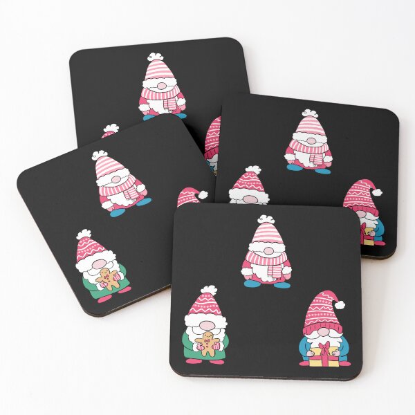 Item preview, Cute three christmas gnomes friends  designed and sold by Yarafantasyart.