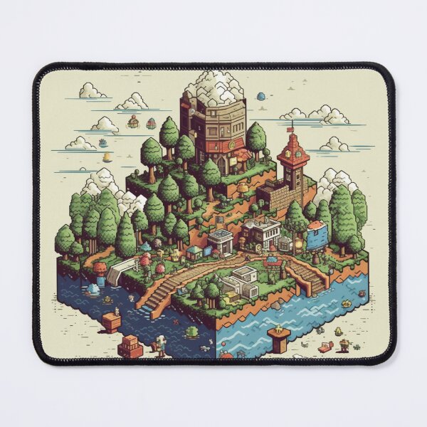 Item preview, Retro Pixel World designed and sold by RobotBadGuy0.