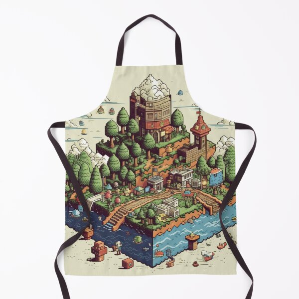 Item preview, Retro Pixel World designed and sold by RobotBadGuy0.