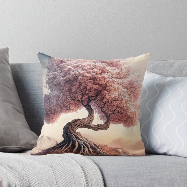 Artikelvorschau, Sakura Kirschblüte Traumlandschaft 001 entworfen und verkauft von pixelCROW.