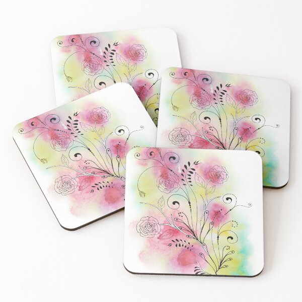 Item preview, Roses floral design designed and sold by TwistedGypsy.
