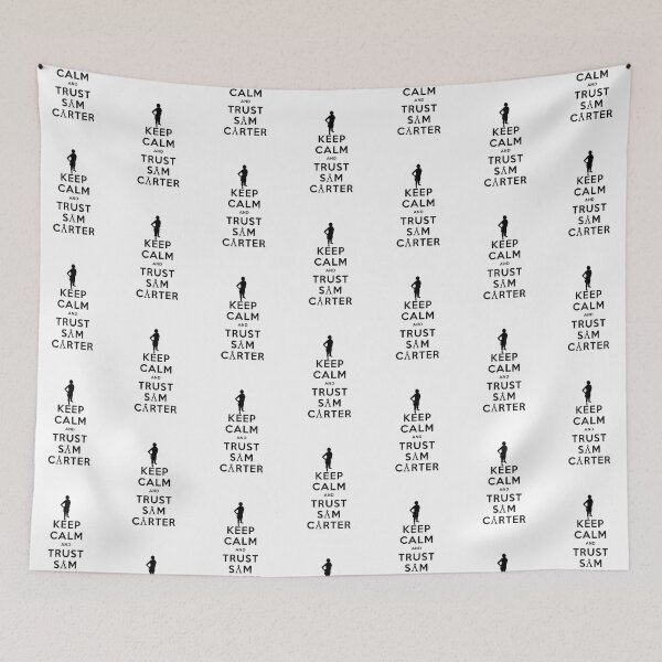 Item preview, Keep Calm and Trust Sam Carter designed and sold by XFchemist-Art.