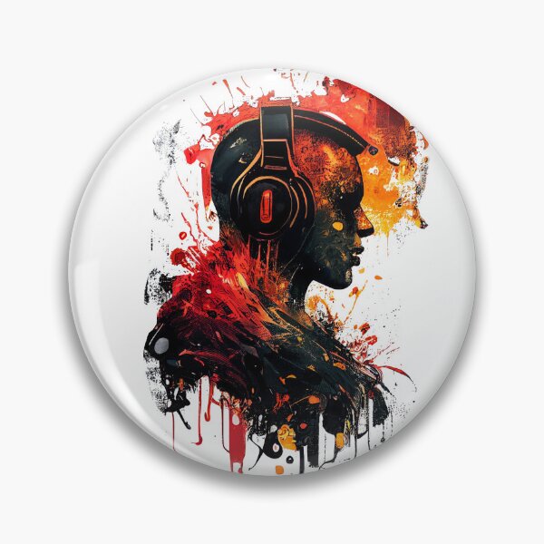 Item preview, music party design designed and sold by ARTY-creation.