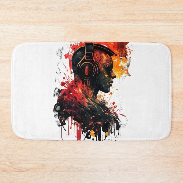 Item preview, music party design designed and sold by ARTY-creation.