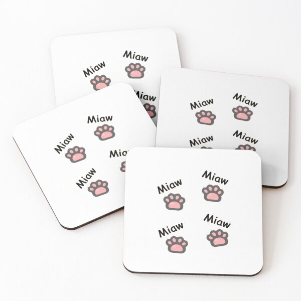 Item preview, Cute cat miaw designed and sold by TeePassion.