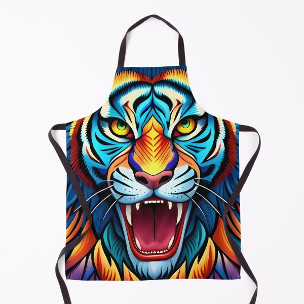 Item preview, Psychedelic tiger designed and sold by Promptfessor.