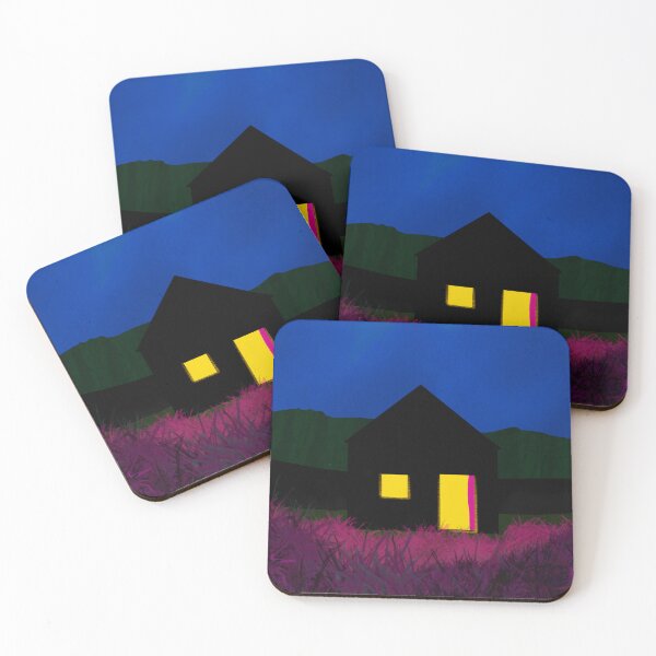 Item preview, Cottage at dusk, Achiltiebuie, Scotland designed and sold by Hazel White.