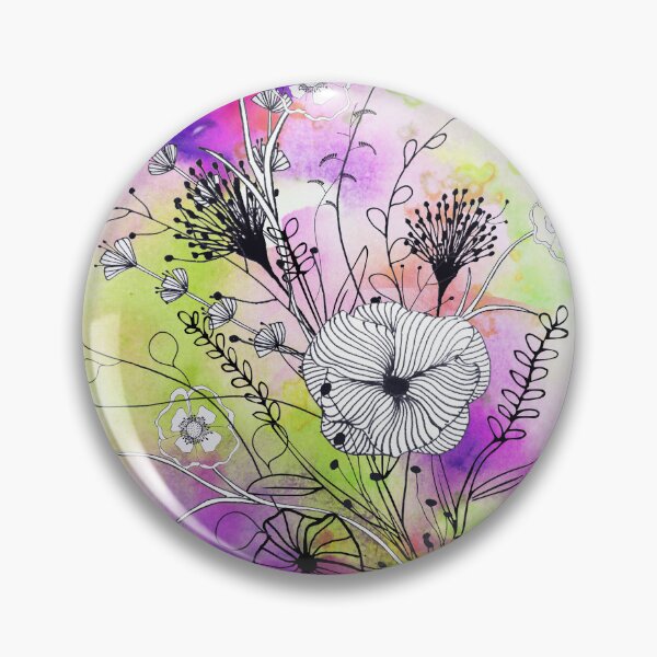 Item preview, Purple Floral Design designed and sold by TwistedGypsy.