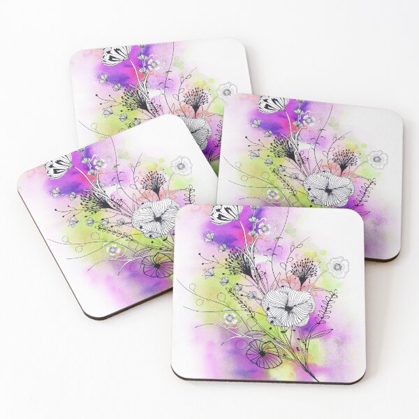 Item preview, Purple Floral Design designed and sold by TwistedGypsy.