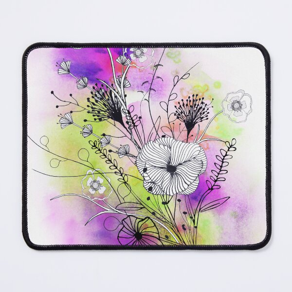 Item preview, Purple Floral Design designed and sold by TwistedGypsy.