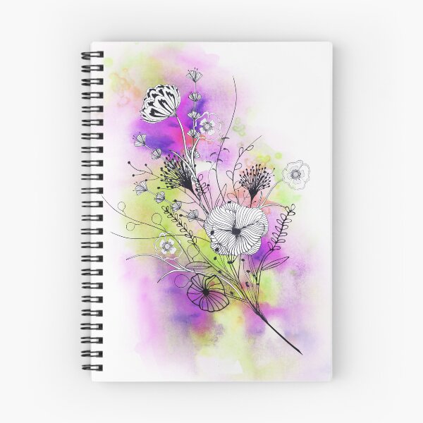 Item preview, Purple Floral Design designed and sold by TwistedGypsy.