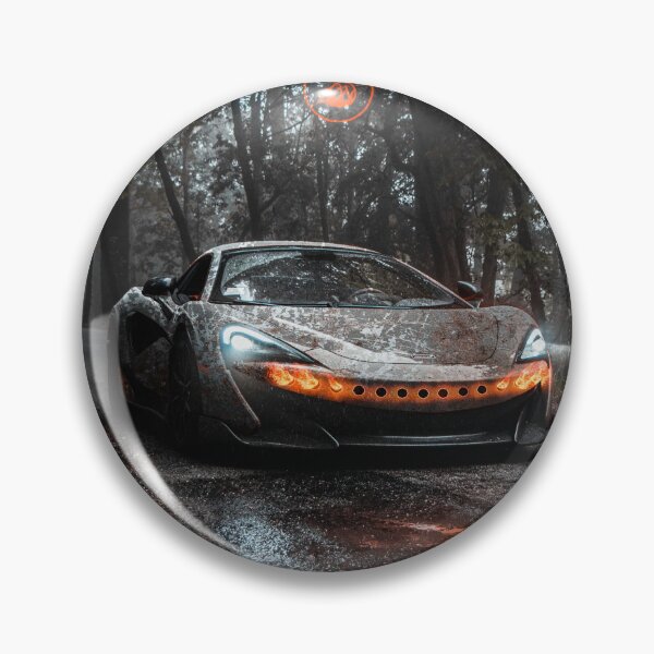 Item preview, SteamPUNK McLaren 570S with Flames! designed and sold by saadartbiz.
