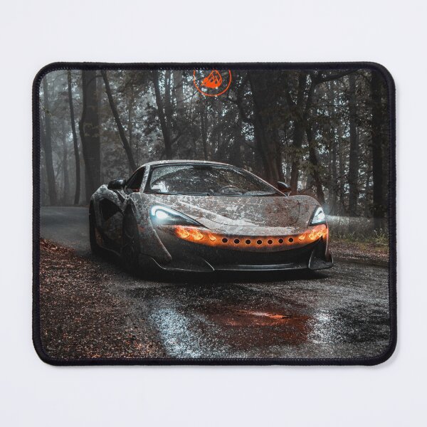 Item preview, SteamPUNK McLaren 570S with Flames! designed and sold by saadartbiz.