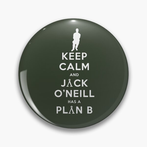 Item preview, Keep Calm and Jack O'Neill has a Plan B designed and sold by XFchemist-Art.