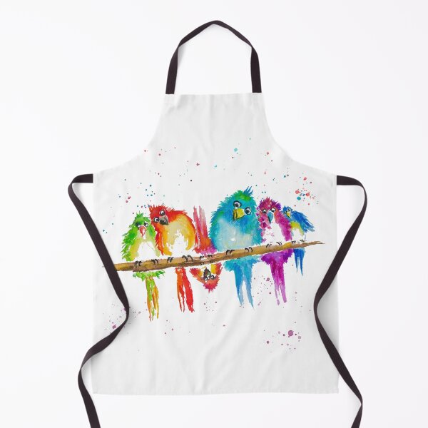 Item preview, Colorful birds 1 oblique 10CP6095 designed and sold by CorneliaPilz.